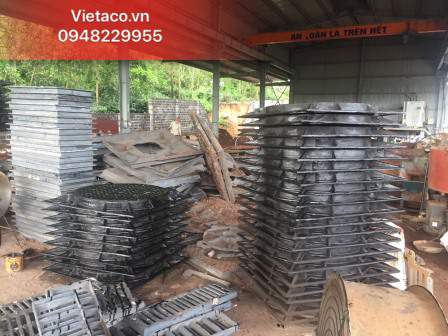 xưởng sản xuất nắp hố ga gang Việt Á